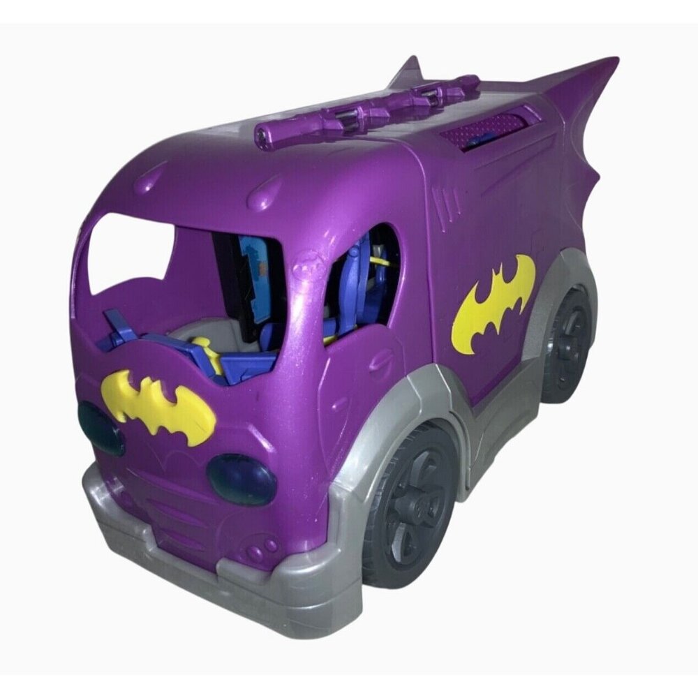 Mattel DC Super Hero Girls Batgirl Purple Mission Vehicle Van 2016